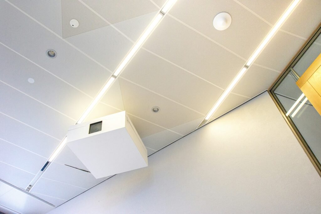 tech-integrated ceiling systems